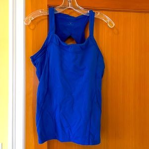 EUC Athleta tank in royal blue (size large).